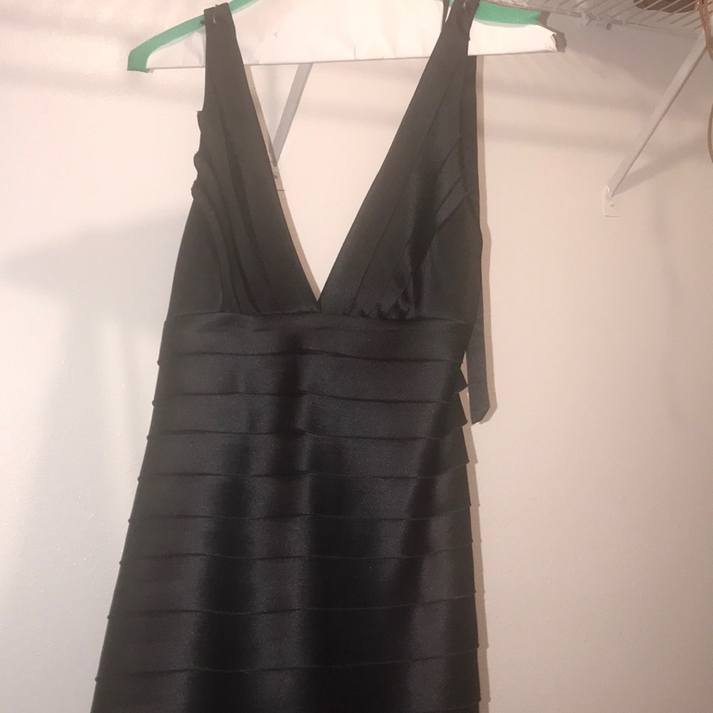 Halted cocktail dress.